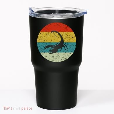 Retro Vintage Scorpion Tumbler