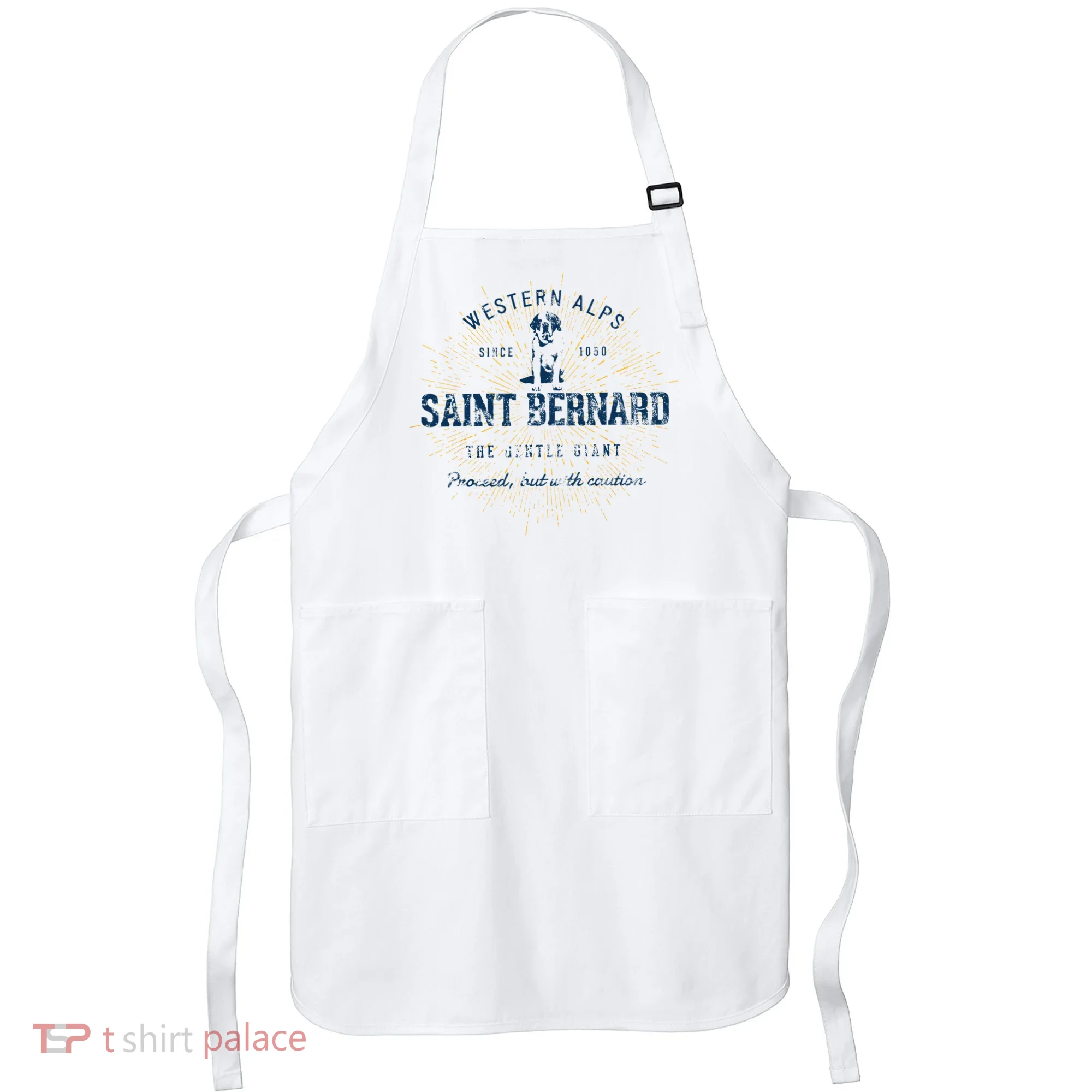 Retro Vintage Saint Bernard Apron