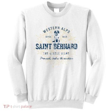 Retro Vintage Saint Bernard Sweatshirt