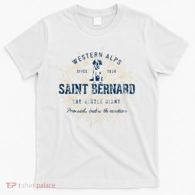 Retro Vintage Saint Bernard T-Shirt