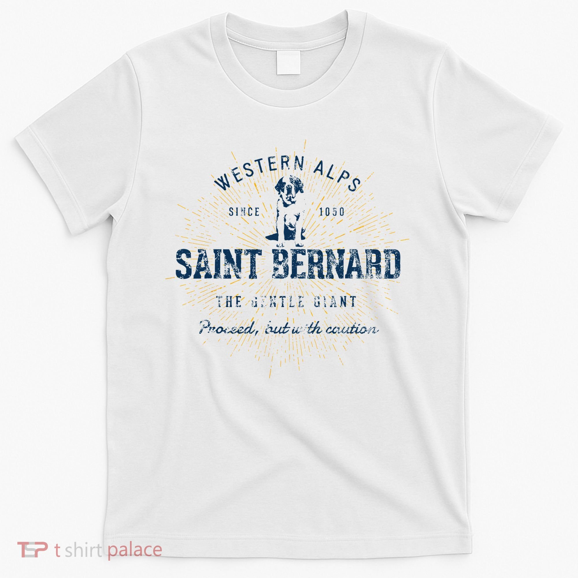 Retro Vintage Saint Bernard T-Shirt
