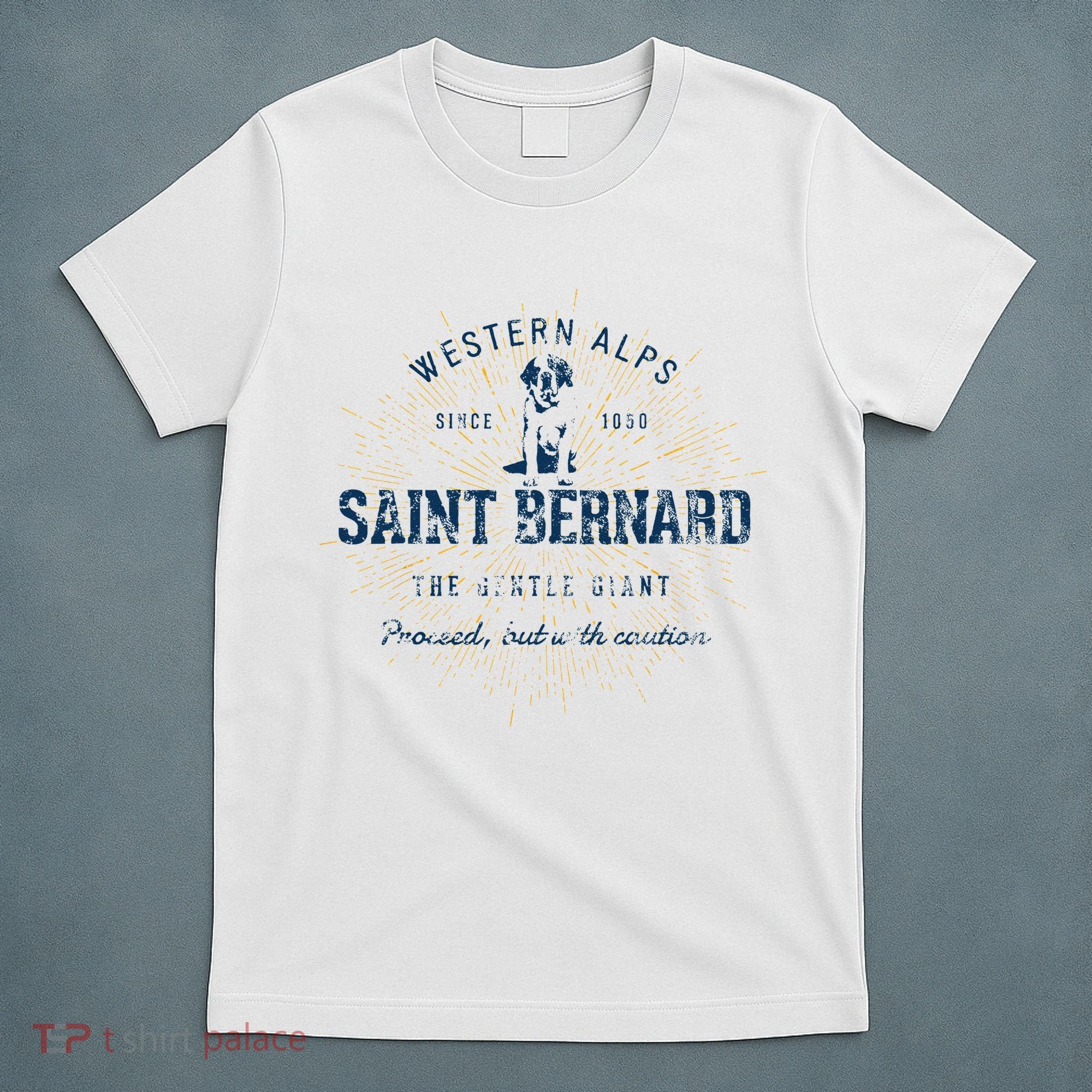 Retro Vintage Saint Bernard T-Shirt