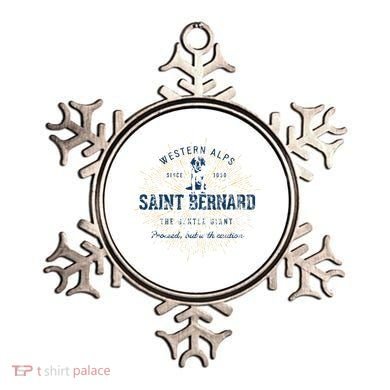 Retro Vintage Saint Bernard Ornament