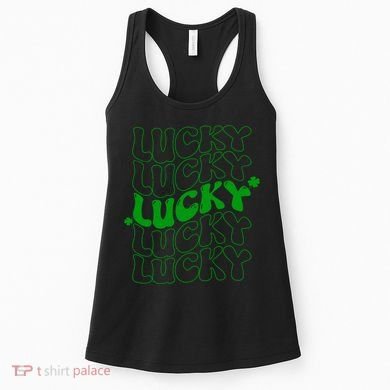 Retro Vintage St Patricks Day Lucky Women's Tank Top