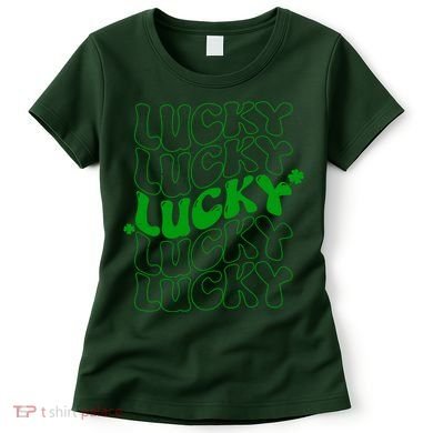 Retro Vintage St Patricks Day Lucky Women's T-Shirt