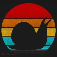 Retro Vintage Snail T-Shirt thumb 7