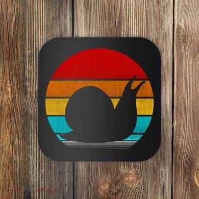 Retro Vintage Snail Coaster