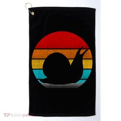 Retro Vintage Snail Golf Towel