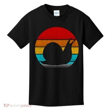 Retro Vintage Snail Kids T-Shirt