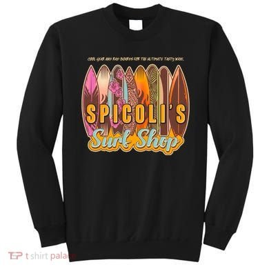Retro Vintage Spicolis Surf Shop Sweatshirt