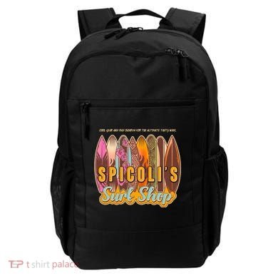 Retro Vintage Spicolis Surf Shop Backpack