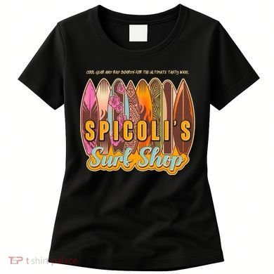 Retro Vintage Spicolis Surf Shop Women's T-Shirt