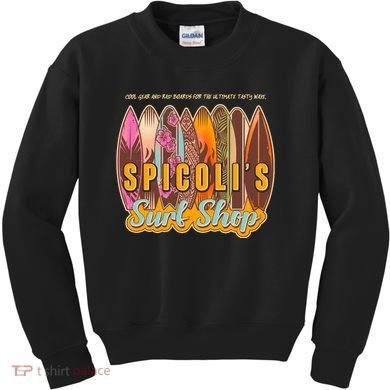 Retro Vintage Spicolis Surf Shop Kids Sweatshirt