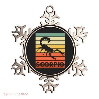 Retro Vintage Scorpio Astrology Symbol Meaningful Gift Ornament