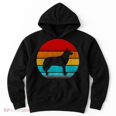 Retro Vintage Siberian Husky Hoodie