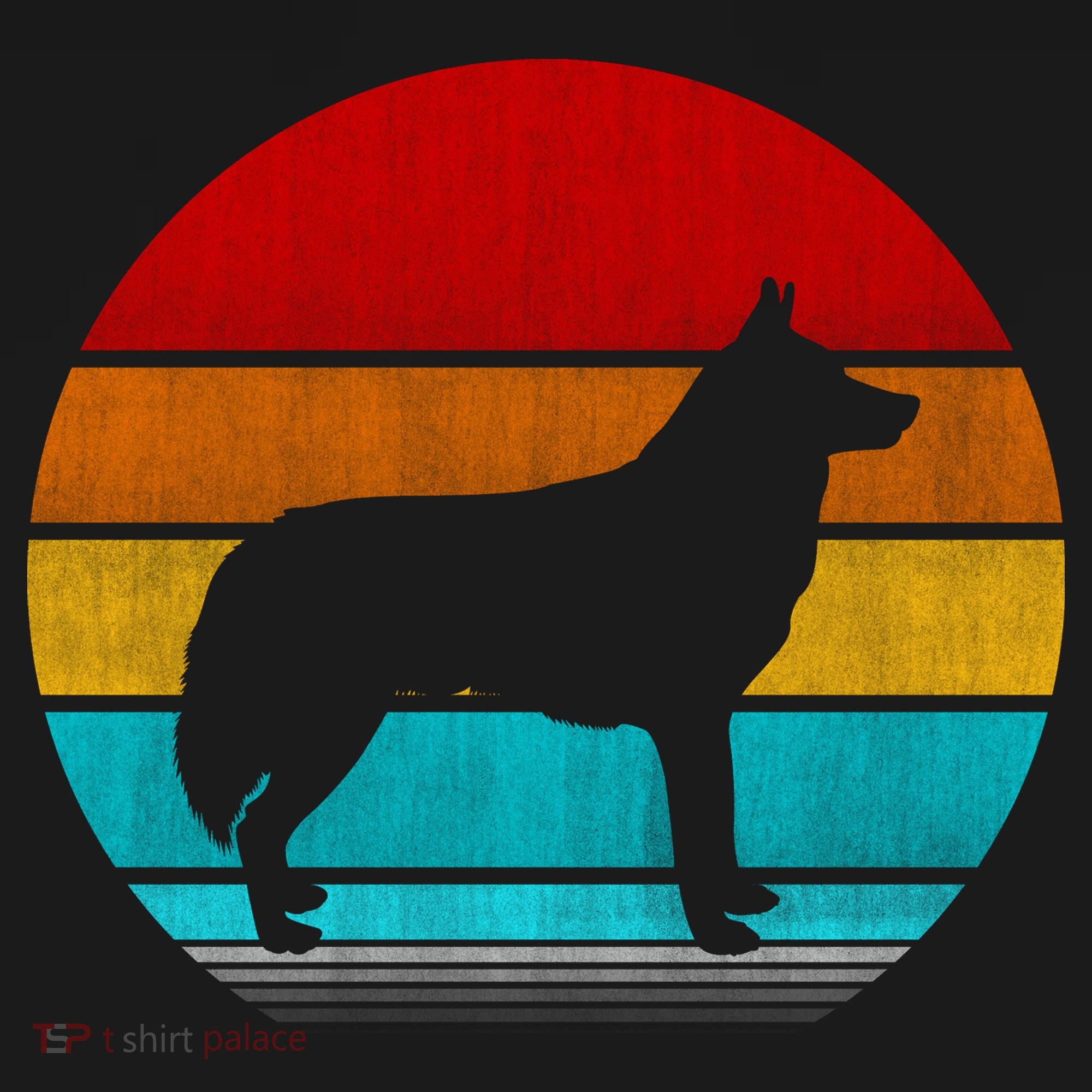 Retro Vintage Siberian Husky Bucket Hat