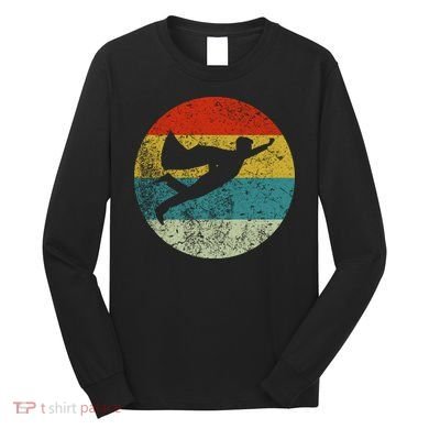 Retro Vintage Super Hero Long Sleeve Shirt