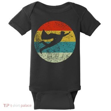 Retro Vintage Super Hero Baby Bodysuit