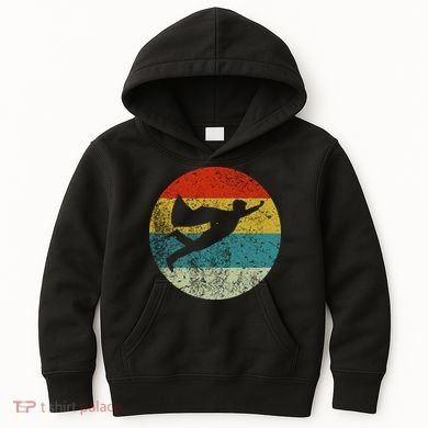 Retro Vintage Super Hero Kids Hoodie