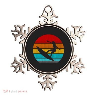 Retro Vintage Surfing Ornament