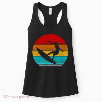 Retro Vintage Surfing Women's Tank Top