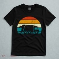 Retro Vintage Sunset Recycling Trash Kids Garbage Truck Gift T-Shirt thumb 5