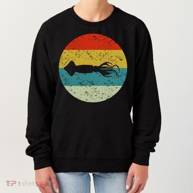 Retro Vintage Squid Women's Sweatshirt