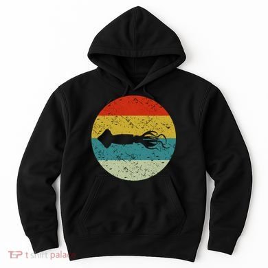 Retro Vintage Squid Hoodie