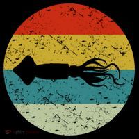Retro Vintage Squid T-Shirt thumb 7