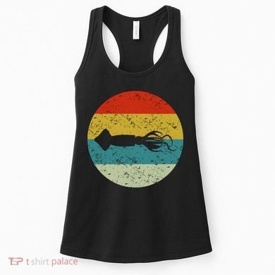 Retro Vintage Squid Women's Tank Top
