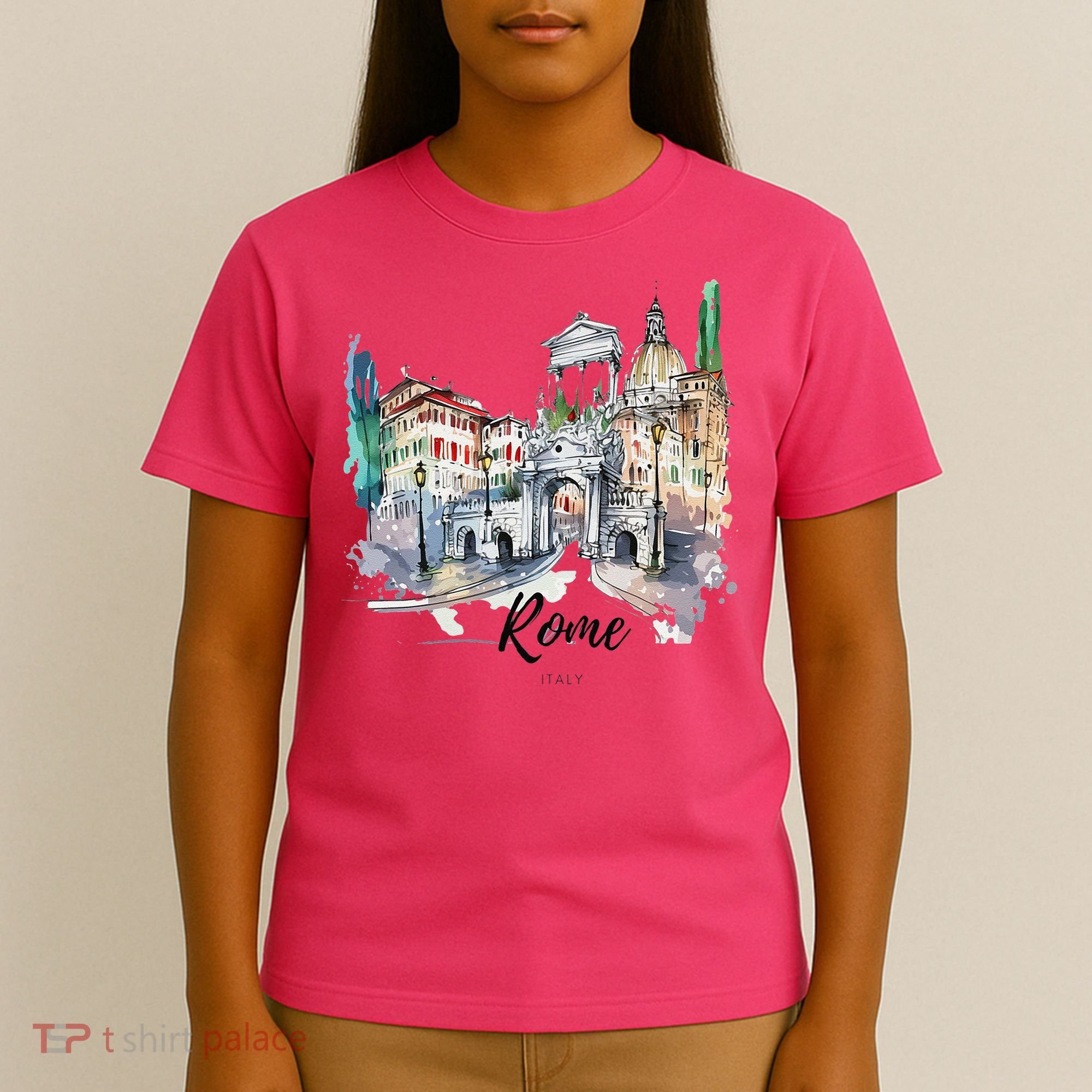 Retro Vintage Summer Italia Italy Rome City Souvenir Gifts T-Shirt