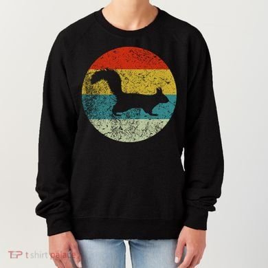 Retro Vintage Squirrel Women's Sweatshirt