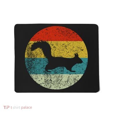 Retro Vintage Squirrel Mousepad