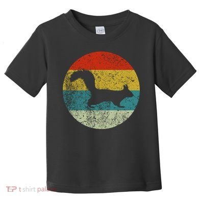 Retro Vintage Squirrel Toddler T-Shirt