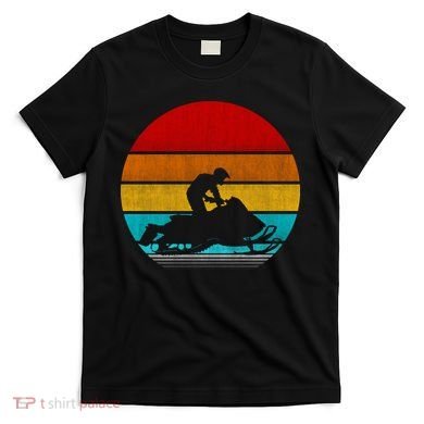 Retro Vintage Snowmobile T-Shirt