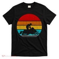 Retro Vintage Snowmobile T-Shirt thumb 0