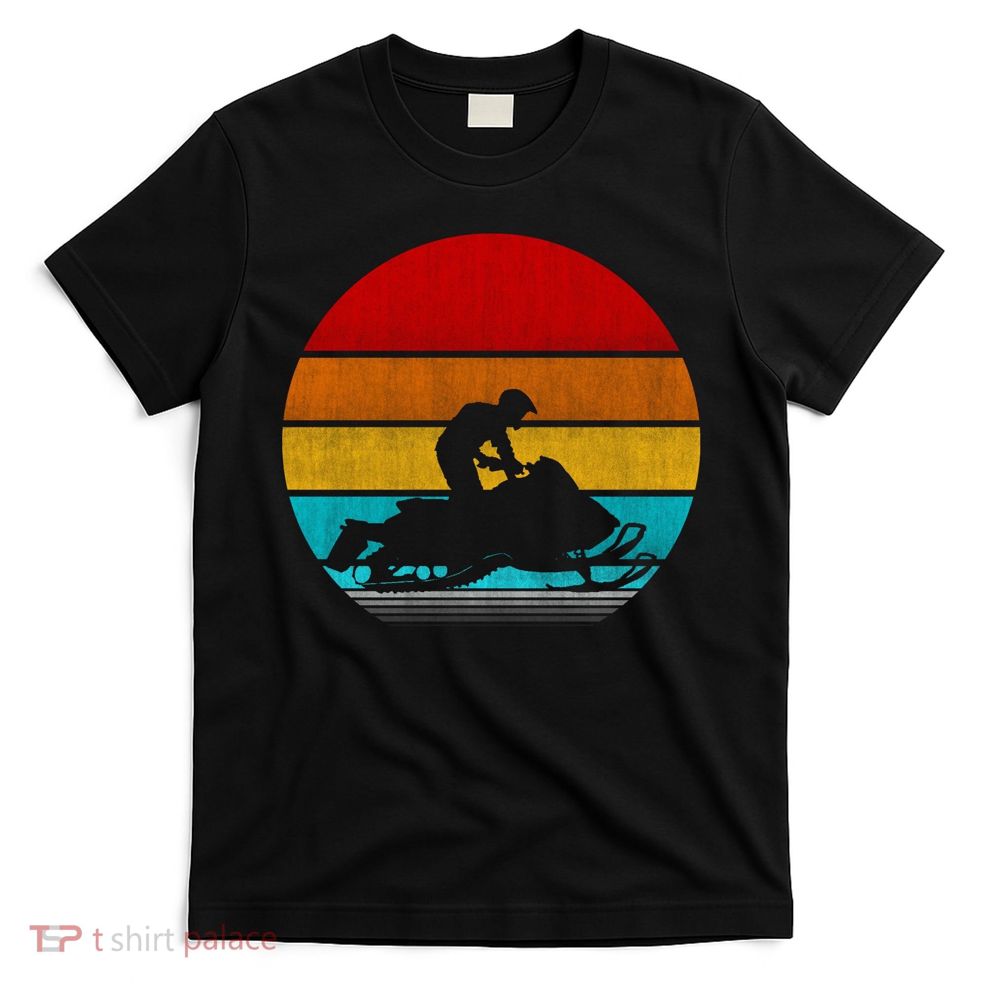 Retro Vintage Snowmobile T-Shirt