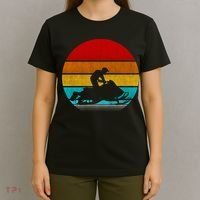 Retro Vintage Snowmobile T-Shirt thumb 4
