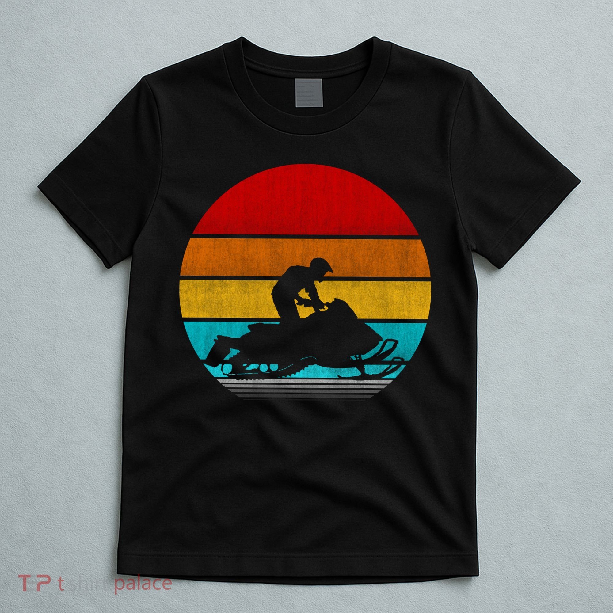 Retro Vintage Snowmobile T-Shirt