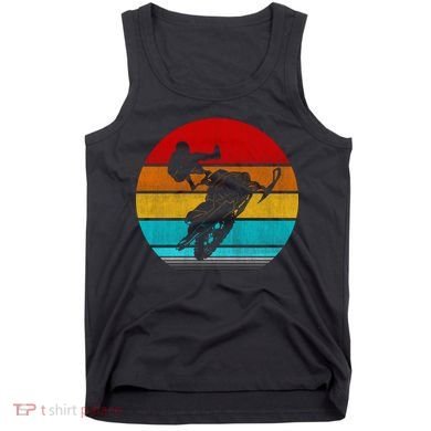Retro Vintage Snowmobile Tank Top