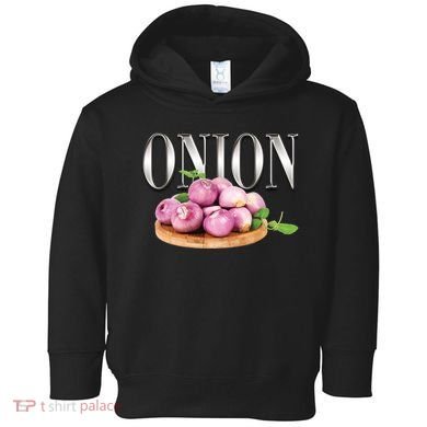 Retro Vintage Style Onion Toddler Hoodie