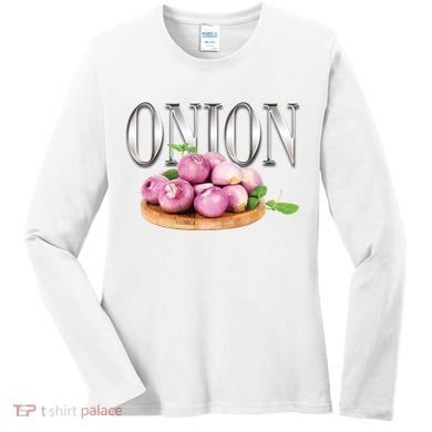 Retro Vintage Style Onion Women's Long Sleeve Shirt