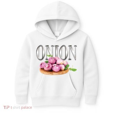 Retro Vintage Style Onion Kids Hoodie