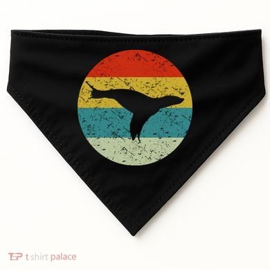 Retro Vintage Seal USA-Made Doggie Bandana
