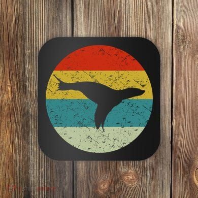 Retro Vintage Seal Coaster