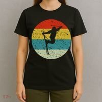 Retro Vintage Skiing T-Shirt thumb 4