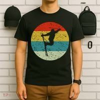 Retro Vintage Skiing T-Shirt thumb 6