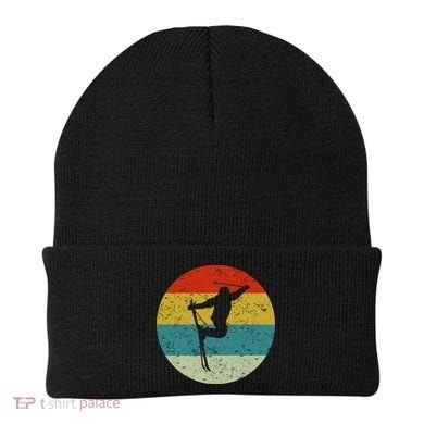 Retro Vintage Skiing Beanie