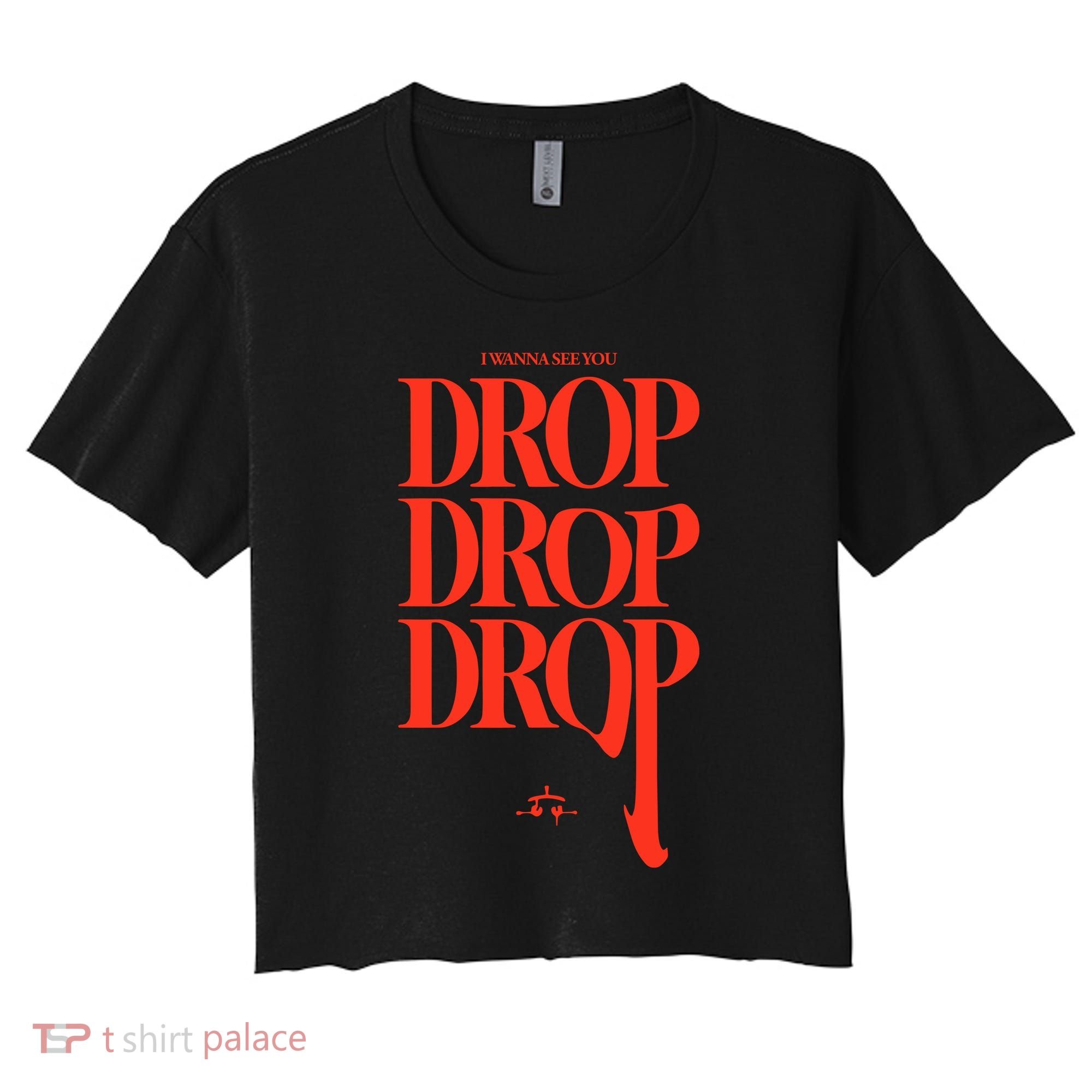 Ray Volpe See You Drop Women's Crop Top Tee