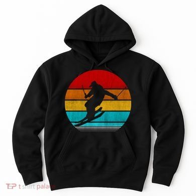 Retro Vintage Ski Hoodie